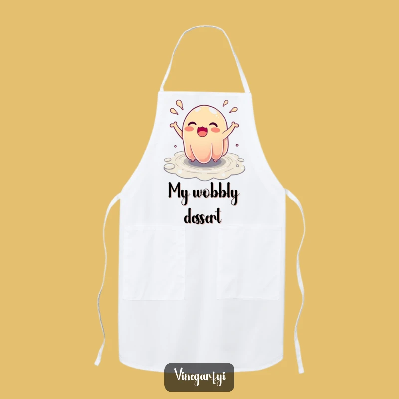 Funny Bouncing Jelly Apron: Ecstatic Chef's Style, Practical Funny Gift!