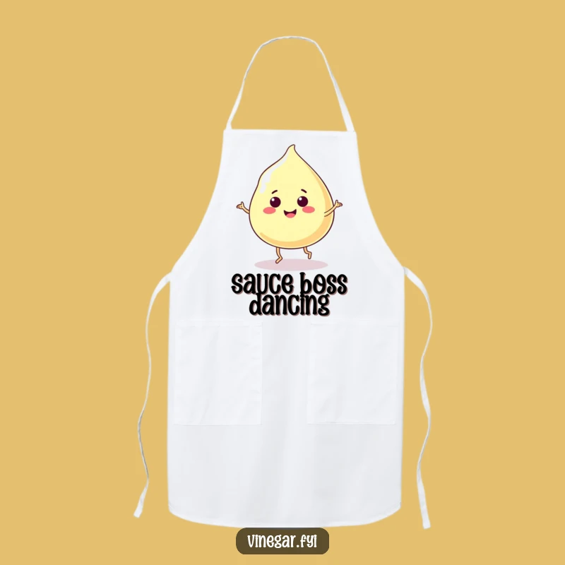 Funny Vinegar Blob Apron: A Chef's Companion for Jiggly Good Meals