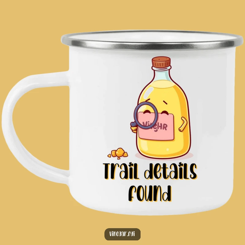 Funny Vinegar Bottle Camping Mug - Explore Nature's Details