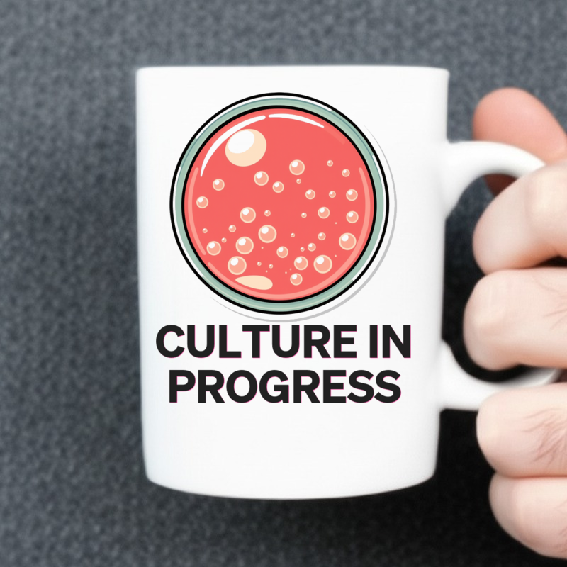 Fermentation Fun Petri Dish Coffee Mug 