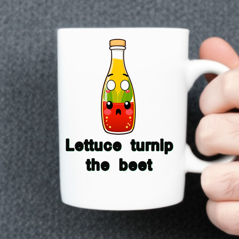 Funny Salad Dressing Mug for Foodies 