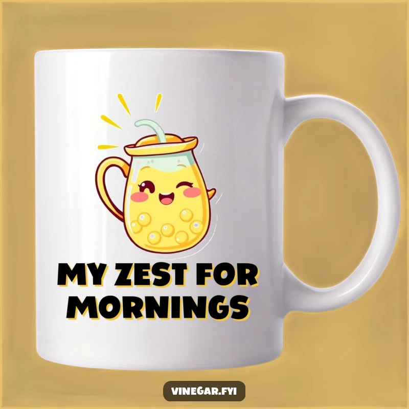 Funny Lemonade Pitcher Wink Mug - Hilarious Citrus Drink Gift for Fun Lovers