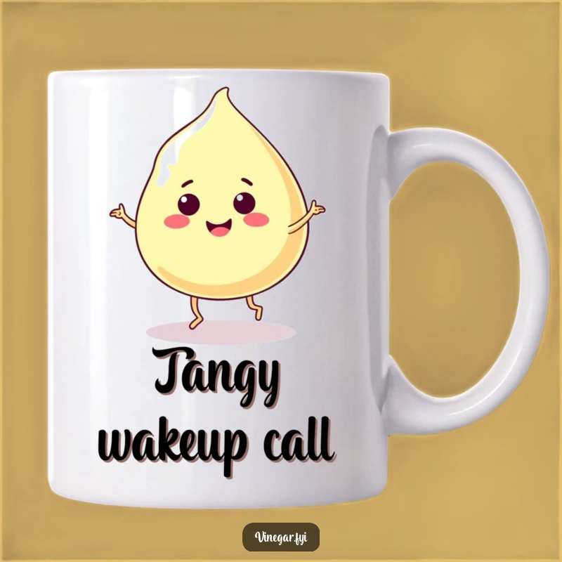 Funny Vinegar Blob Mug: A Jiggly Dance Funny Gift for Condiment Lovers
