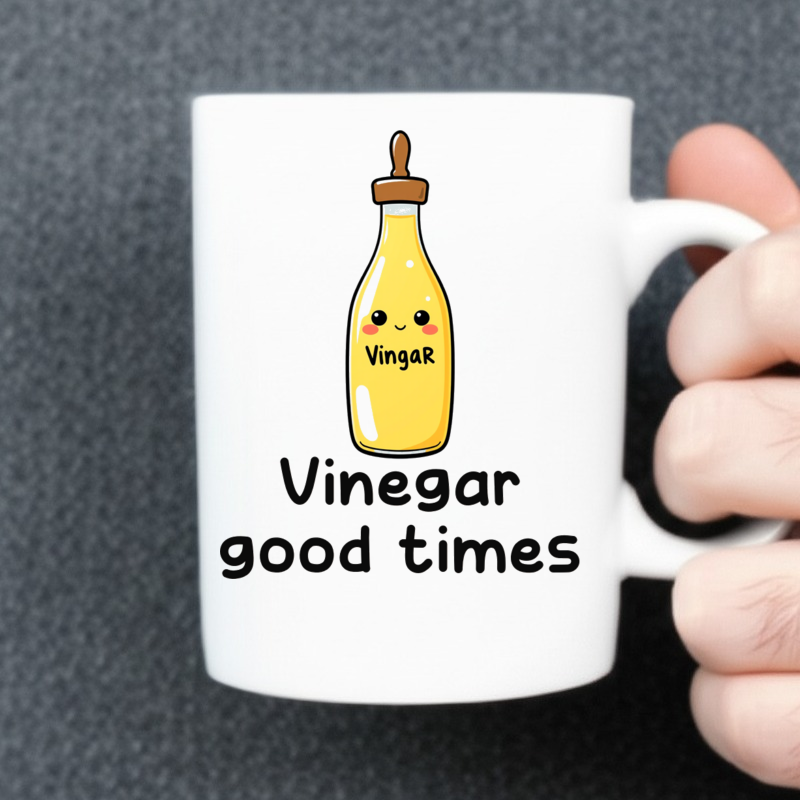 Cheers to this Vinegar Bottle Mug 