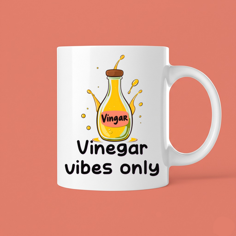 Splash of Vinegar Ceramic Coffee Mug 