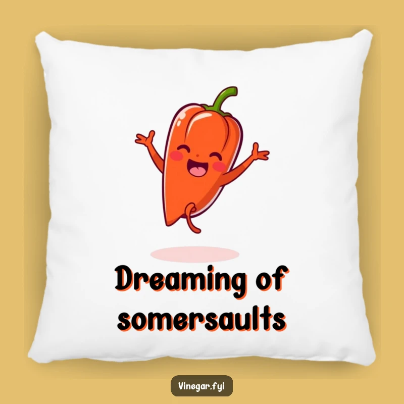 Comfy Funny Kawaii Pepper Pillow: Cuddle Up with Zesty Fun