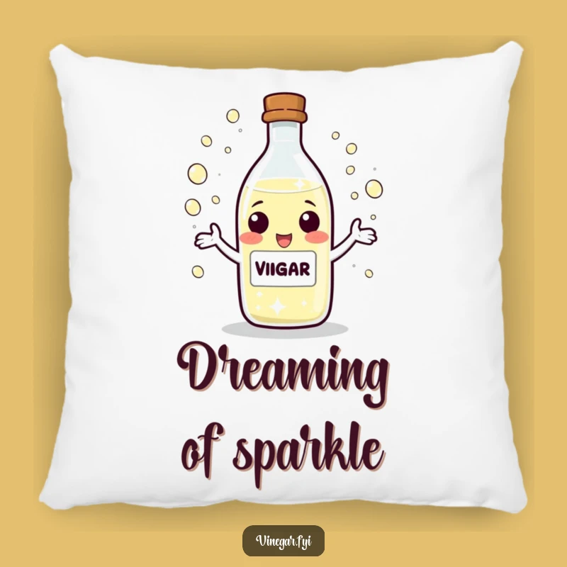 Funny Juggling Vinegar Pillow - Cozy Up with Playful Charm!