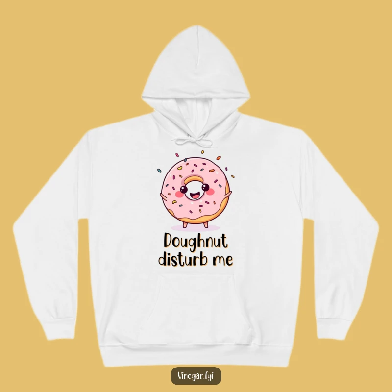Funny Kawaii Donut Juggling Sprinkles Hoodie: Cozy Comfort and Sweetness