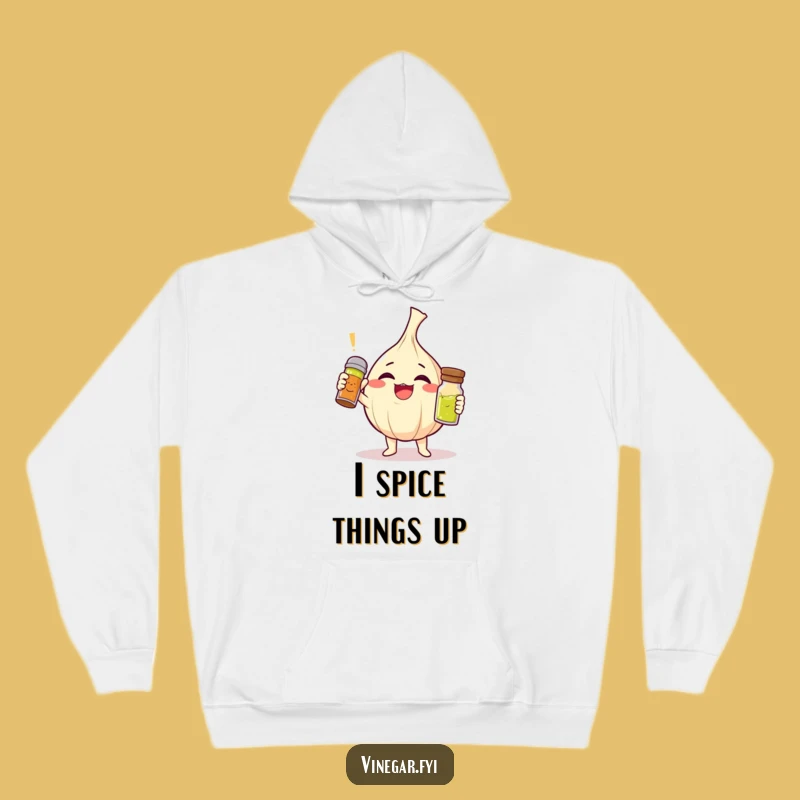 Funny Garlic Vinaigrette Hoodie - Cozy Comfort with a Hilarious Clove Twist!