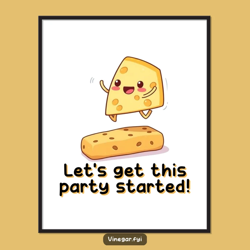 Funny Free Printable Wall Art: Cheesy Leapfrog Adventure Decor