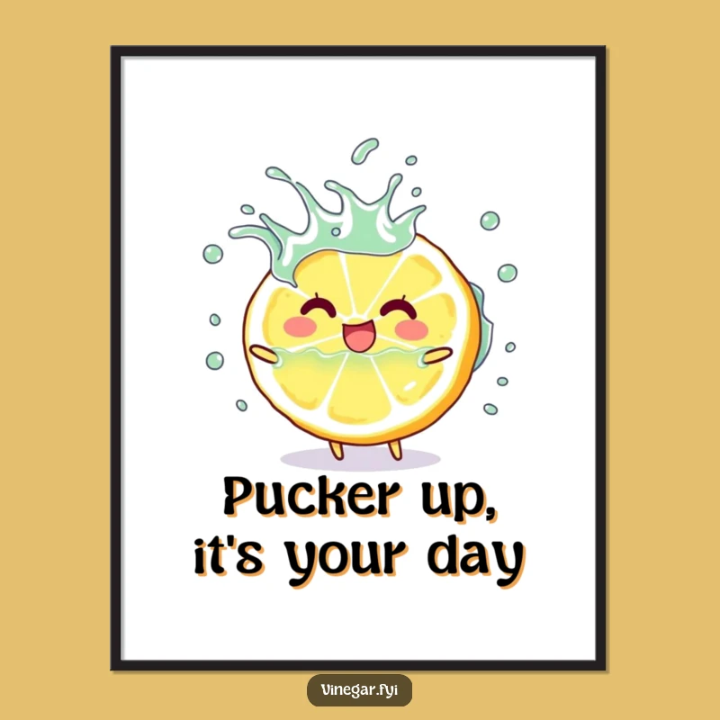 Funny Printable Lemon Wall Art: Free Printable Downloadable Citrus Humor!