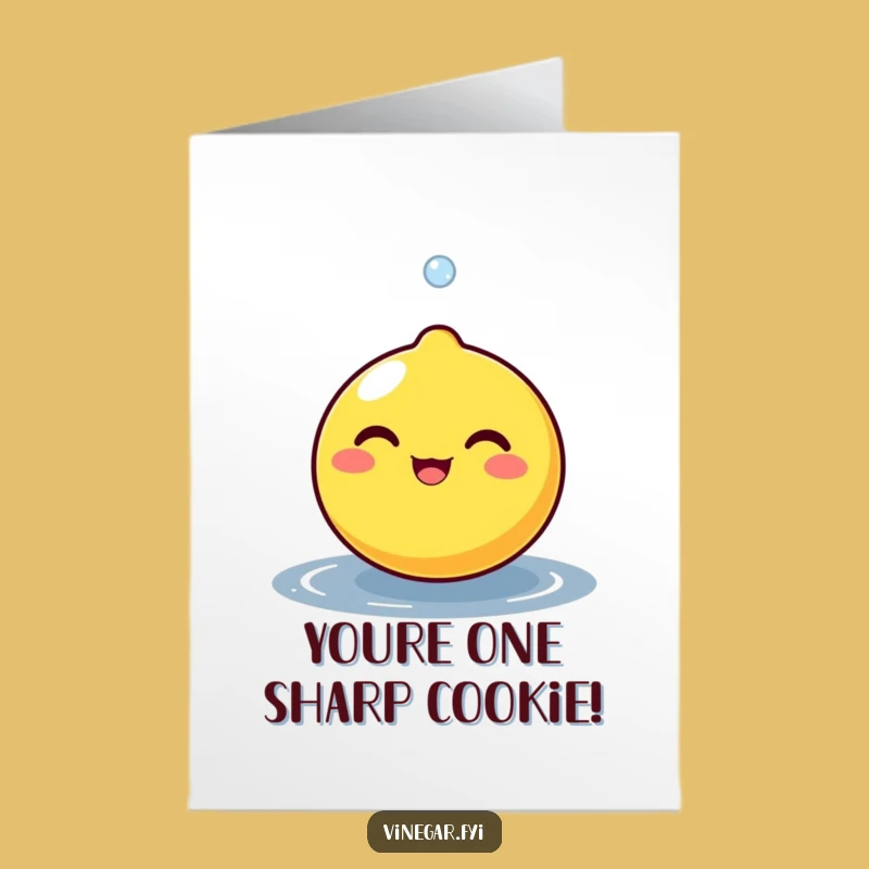 Free Printable Lemon Congrats Card: Funny Zesty Character, Downloadable Gift for Success
