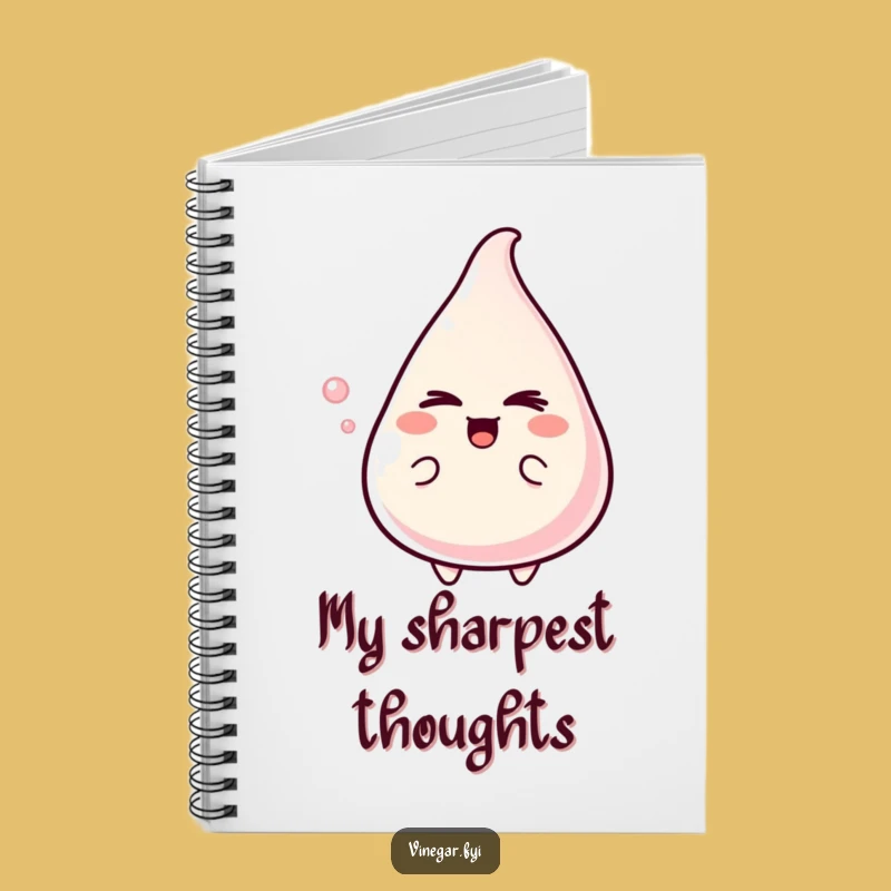 Funny Vinegar Wink Notebook: Jot Down Your Mischievous Ideas Gift