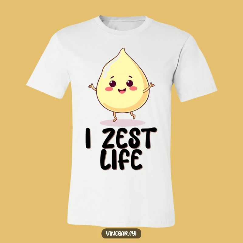 Funny Vinegar Blob T-Shirt: A Dancing Condiment's Funny Gift Tee