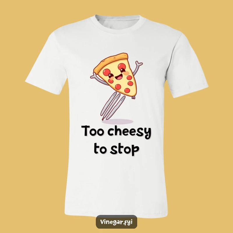 Funny Pizza Fork T-Shirt - Pizza Lover's Dream, Foodie Fun, Great Funny Gift