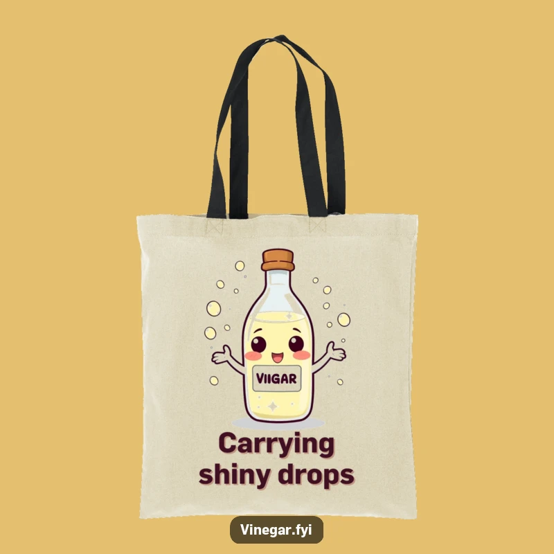 Funny Juggling Vinegar Tote Bag - Carry Your Sparkle Everywhere!